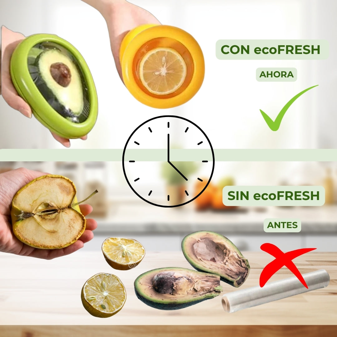 Pack 4 pzs ecoFRESH + 4 GRATIS