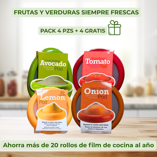 Pack 4 pzs ecoFRESH  + 4 GRATIS